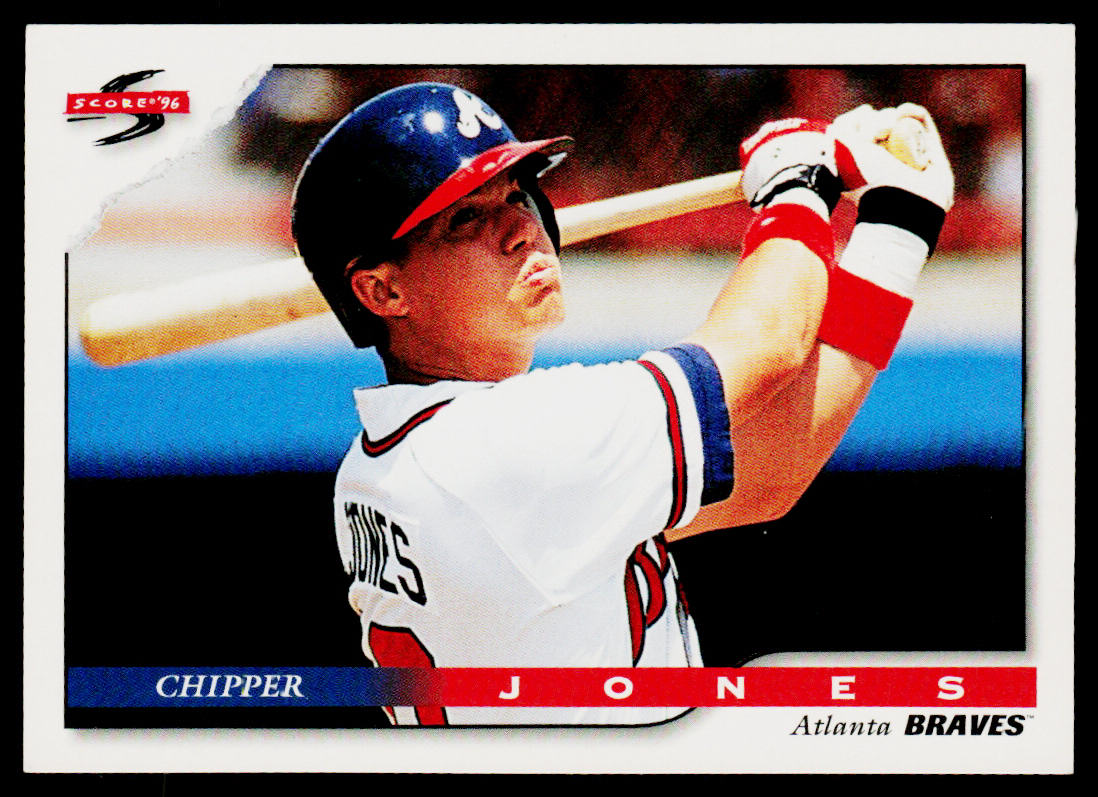 Chipper Jones 1996 Score #322 Atlanta Braves