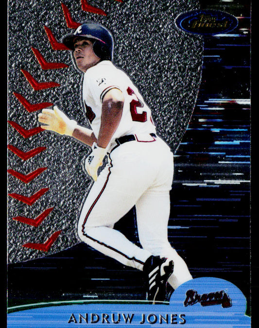 Andruw Jones 2000 Finest #147 Atlanta Braves