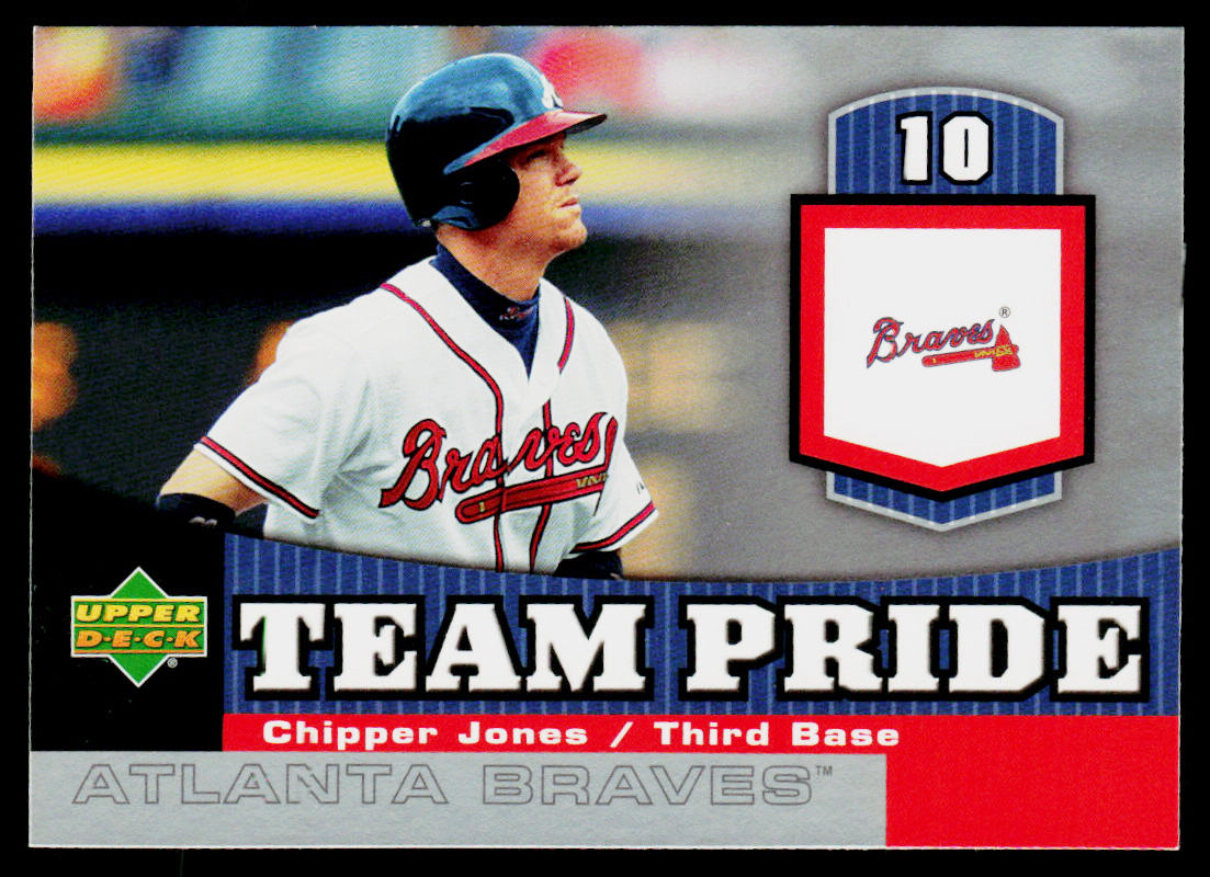 Chipper Jones 2006 Upper Deck Team Pride #TP-CJ Atlanta Braves