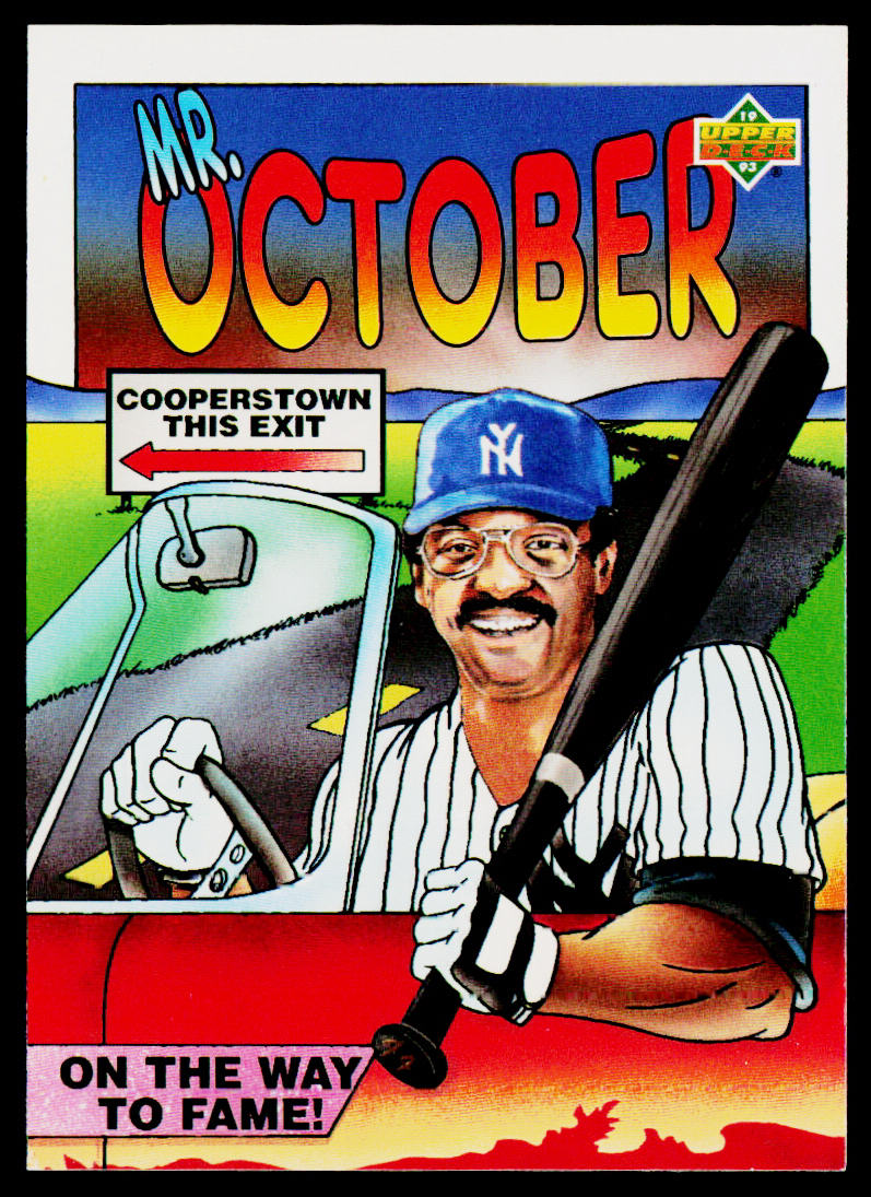Mr. October 1993 Upper Deck Fun Pack #28 New York Yankees