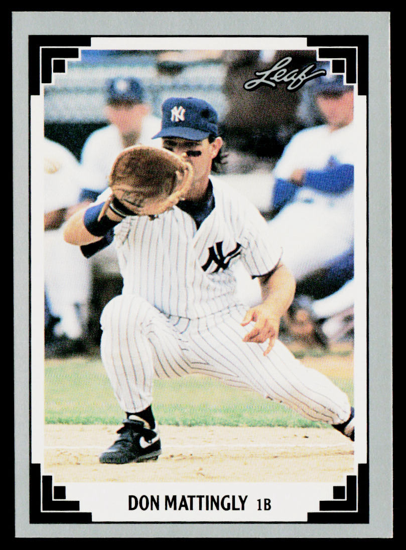 Don Mattingly 1991 Leaf #425 New York Yankees