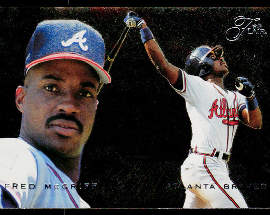 Fred McGriff 1995 Flair #106 Atlanta Braves