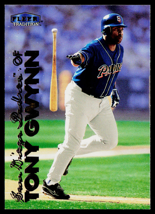 Tony Gwynn 1999 Fleer Tradition #43 San Diego Padres