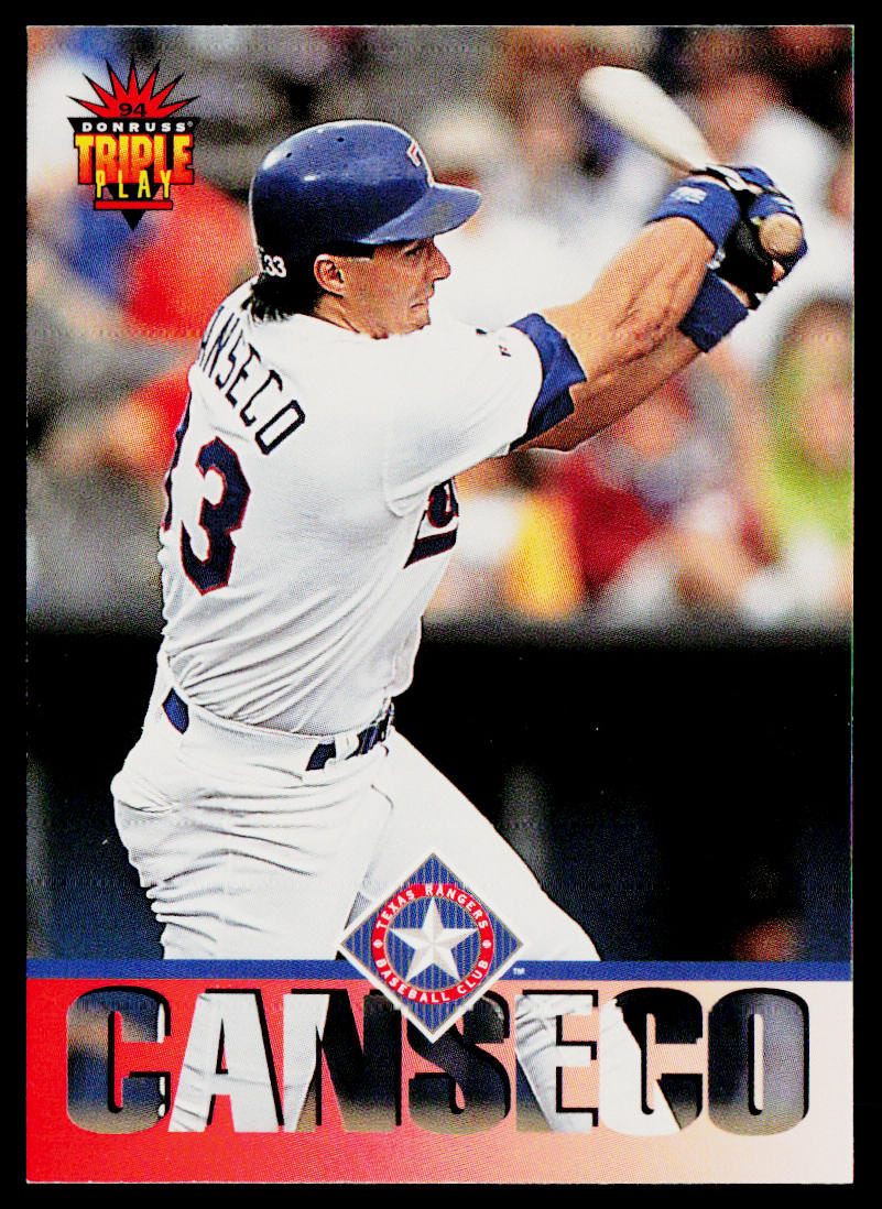 Jose Canseco 1994 Triple Play #192 Texas Rangers