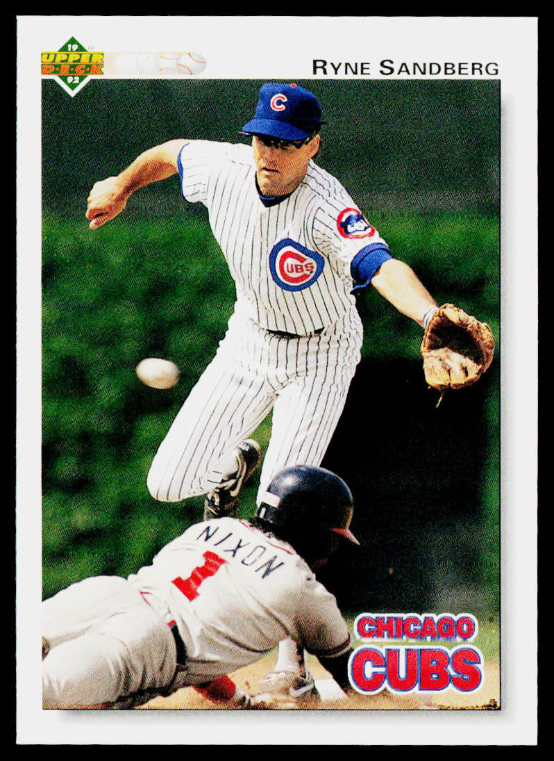 Ryne Sandberg 1992 Upper Deck #145 Chicago Cubs