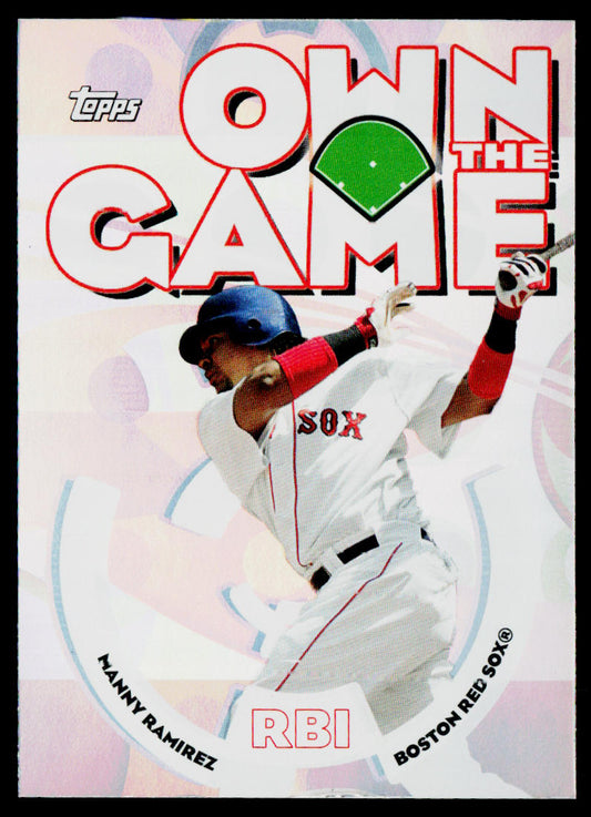 Manny Ramirez 2006 Topps Own the Game #OG14 Boston Red Sox