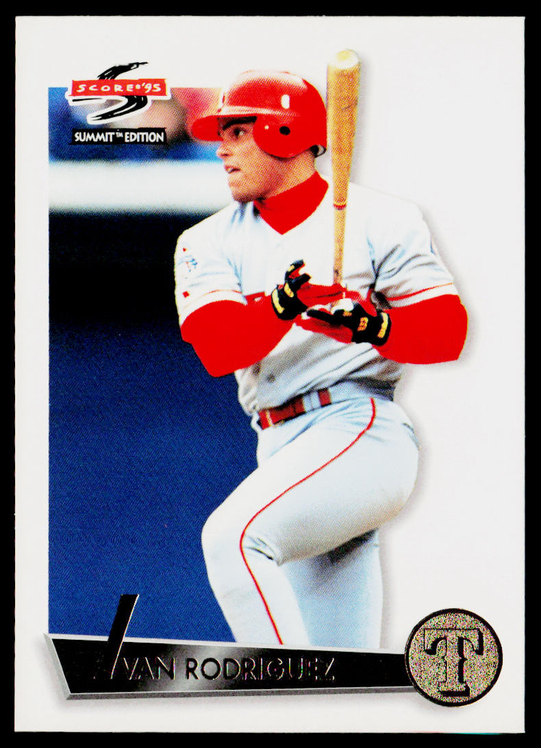 Ivan Rodriguez 1995 Summit #82 Texas Rangers