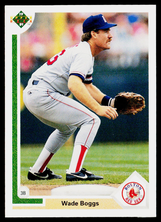 Wade Boggs 1991 Upper Deck #546b Boston Red Sox