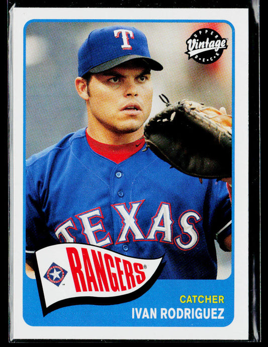 Ivan Rodriguez 2003 Upper Deck Vintage #154 Texas Rangers