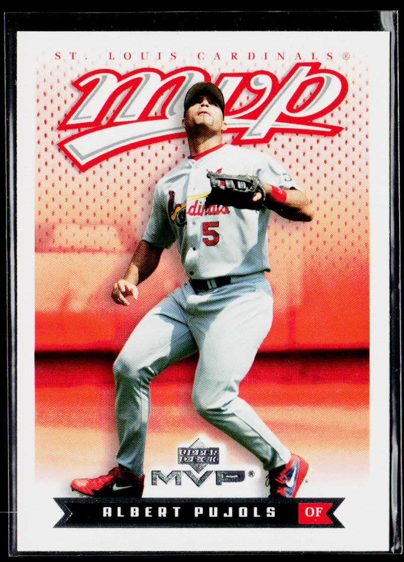 Albert Pujols 2003 Upper Deck MVP #189 St. Louis Cardinals