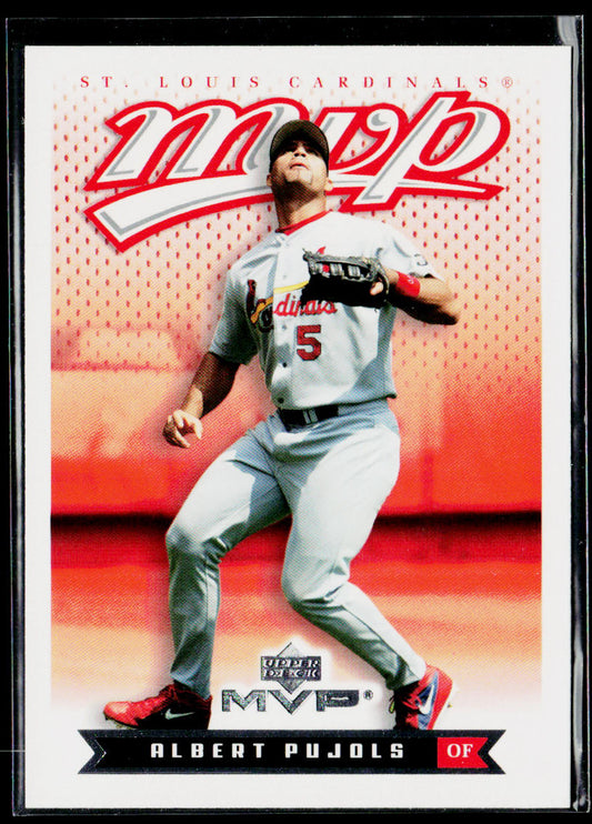 Albert Pujols 2003 Upper Deck MVP #189 St. Louis Cardinals