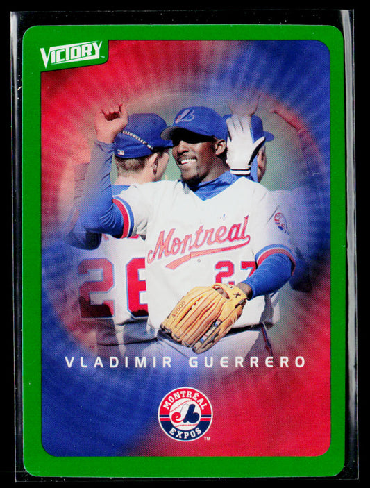 Vladimir Guerrero 2003 Upper Deck Victory Tier 1 Green #49 Montreal Expos