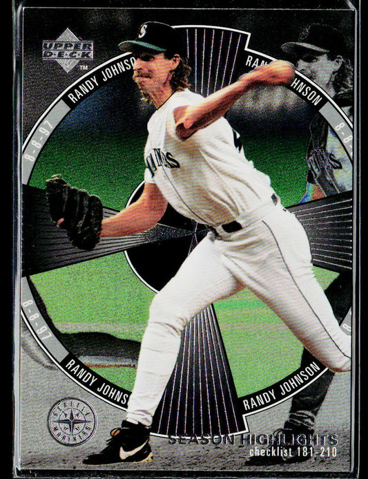 Randy Johnson 1998 Upper Deck #250 Seattle Mariners