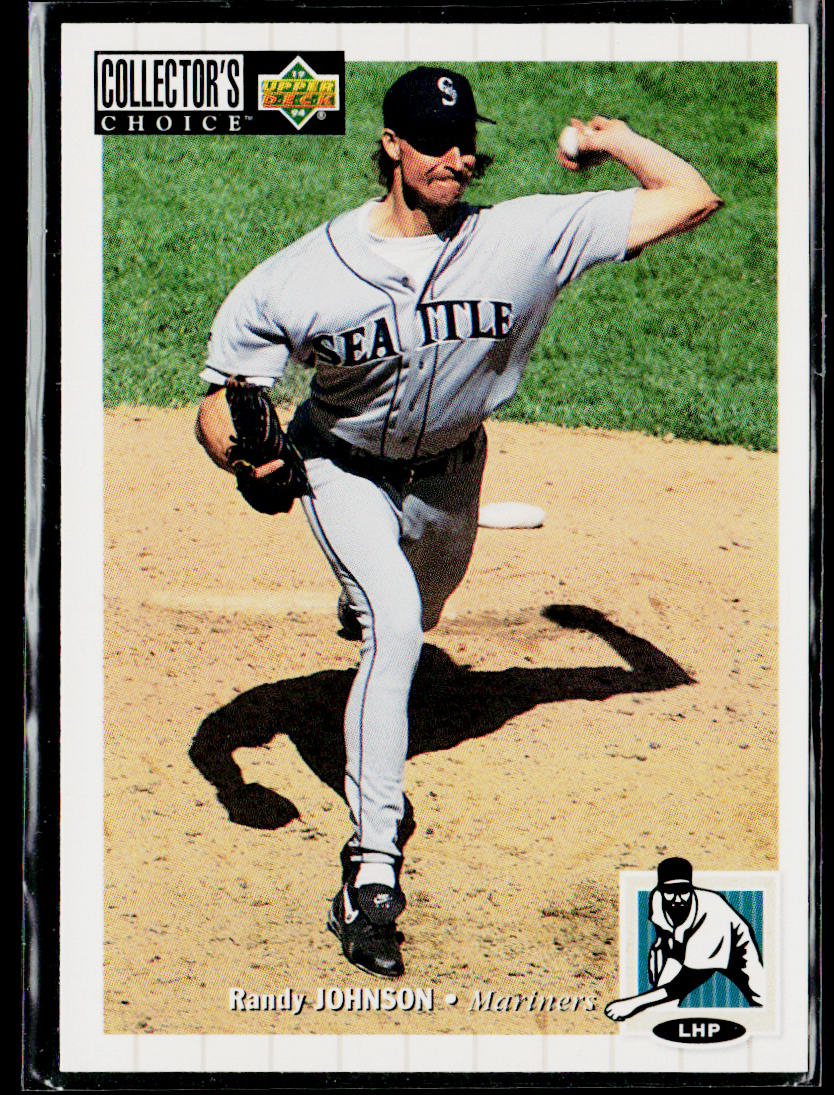 Randy Johnson 1994 Collector's Choice #357 Seattle Mariners