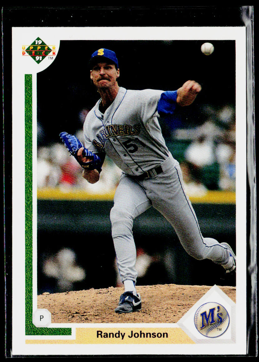 Randy Johnson 1991 Upper Deck #376d Seattle Mariners