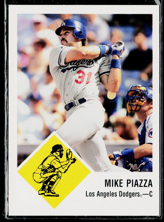 Mike Piazza 1998 Fleer Tradition Vintage #32 Los Angeles Dodgers