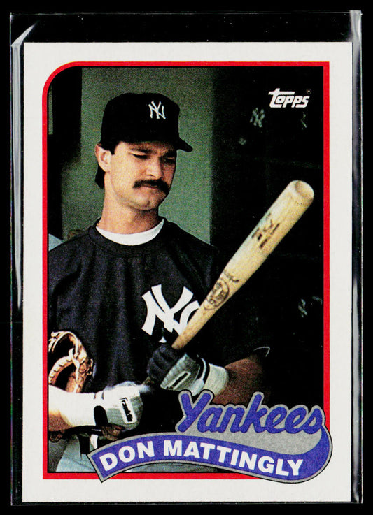 Don Mattingly 1989 Topps #700 New York Yankees