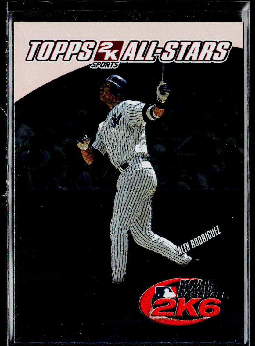 Alex Rodriguez 2006 Topps 2K All-Stars #9 New York Yankees
