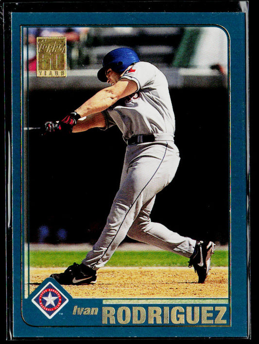 Ivan Rodriguez 2001 Topps #150 Texas Rangers