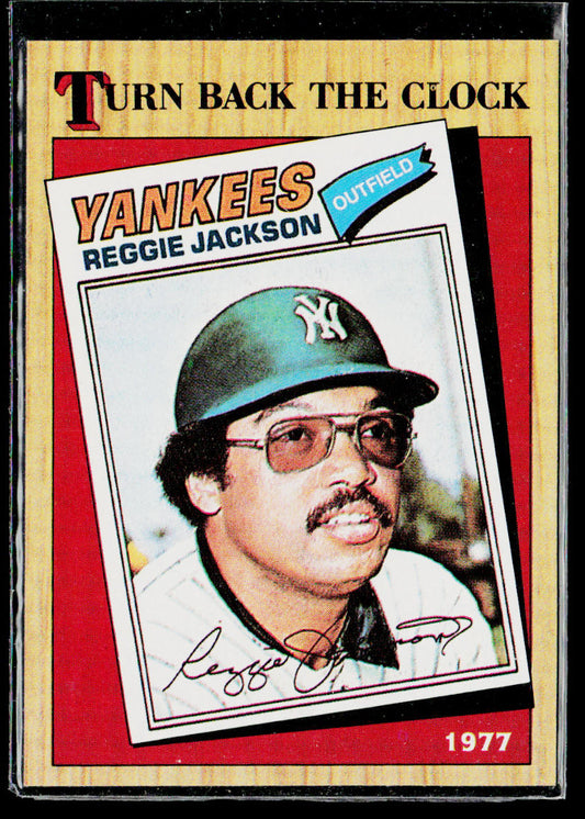 Reggie Jackson 1987 Topps #312 New York Yankees