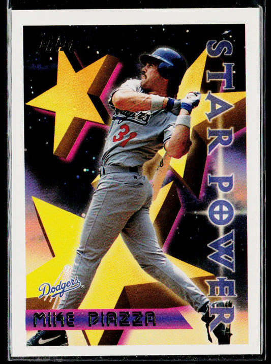 Mike Piazza 1996 Topps #2 Los Angeles Dodgers