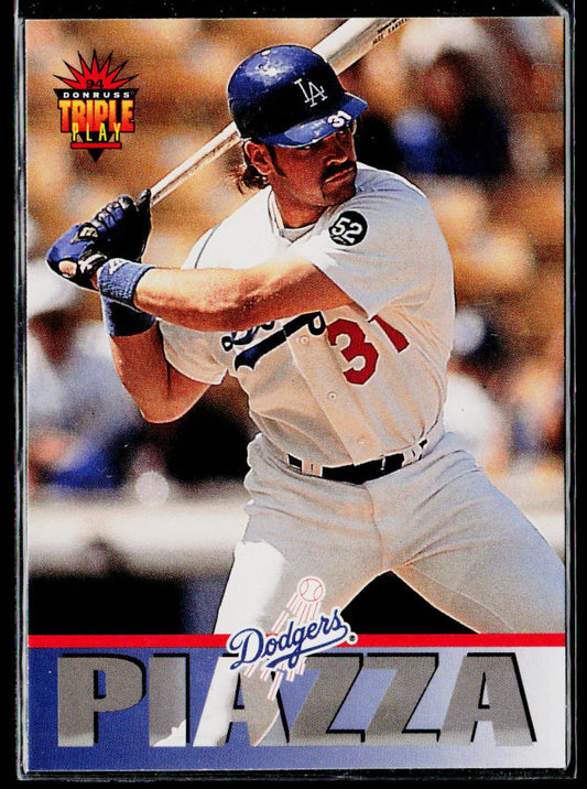 Mike Piazza 1994 Triple Play #88 Los Angeles Dodgers