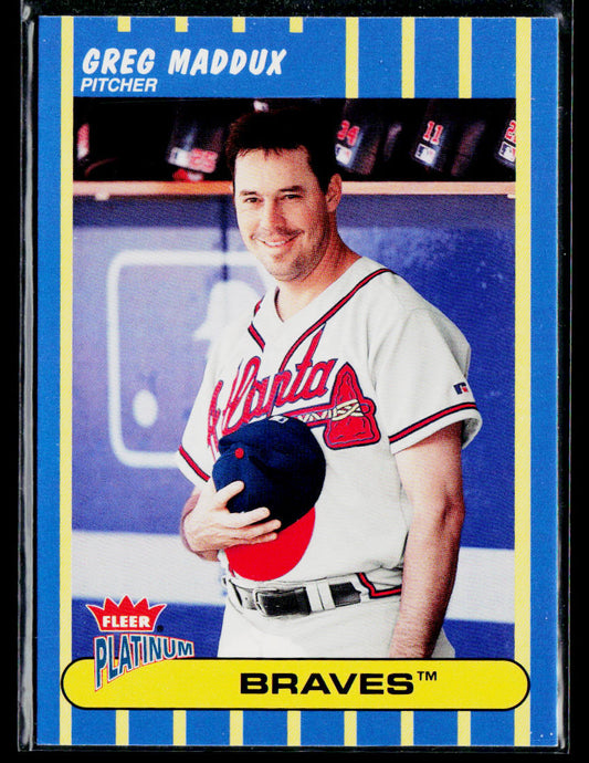 Greg Maddux 2003 Fleer Platinum #183 Atlanta Braves