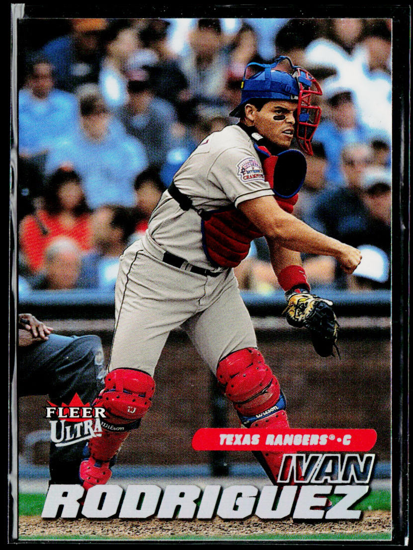 Ivan Rodriguez 2001 Ultra #173 Texas Rangers
