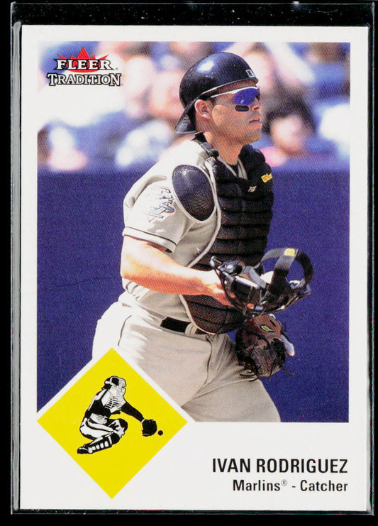 Ivan Rodriguez 2003 Fleer Tradition Update #U168 Florida Marlins