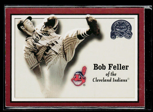 Bob Feller 2000 Fleer Greats of the Game #45 Cleveland Indians