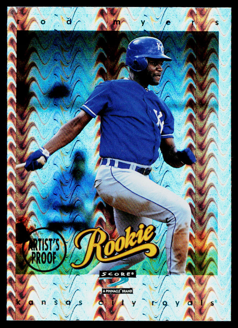 Rod Myers 1997 Score Artist's Proof Holofoil #479 RC Kansas City Royals