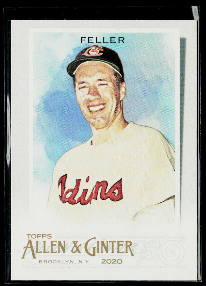 Bob Feller 2020 Topps Allen & Ginter #330 Cleveland Indians