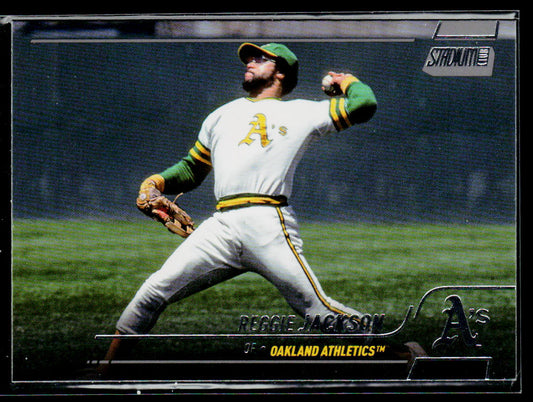 Reggie Jackson 2022 Stadium Club #217 Oakland Athletics
