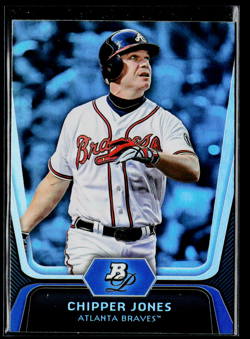 Chipper Jones 2012 Bowman Platinum #24 Atlanta Braves