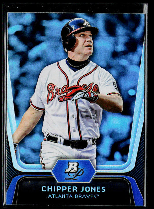 Chipper Jones 2012 Bowman Platinum #24 Atlanta Braves