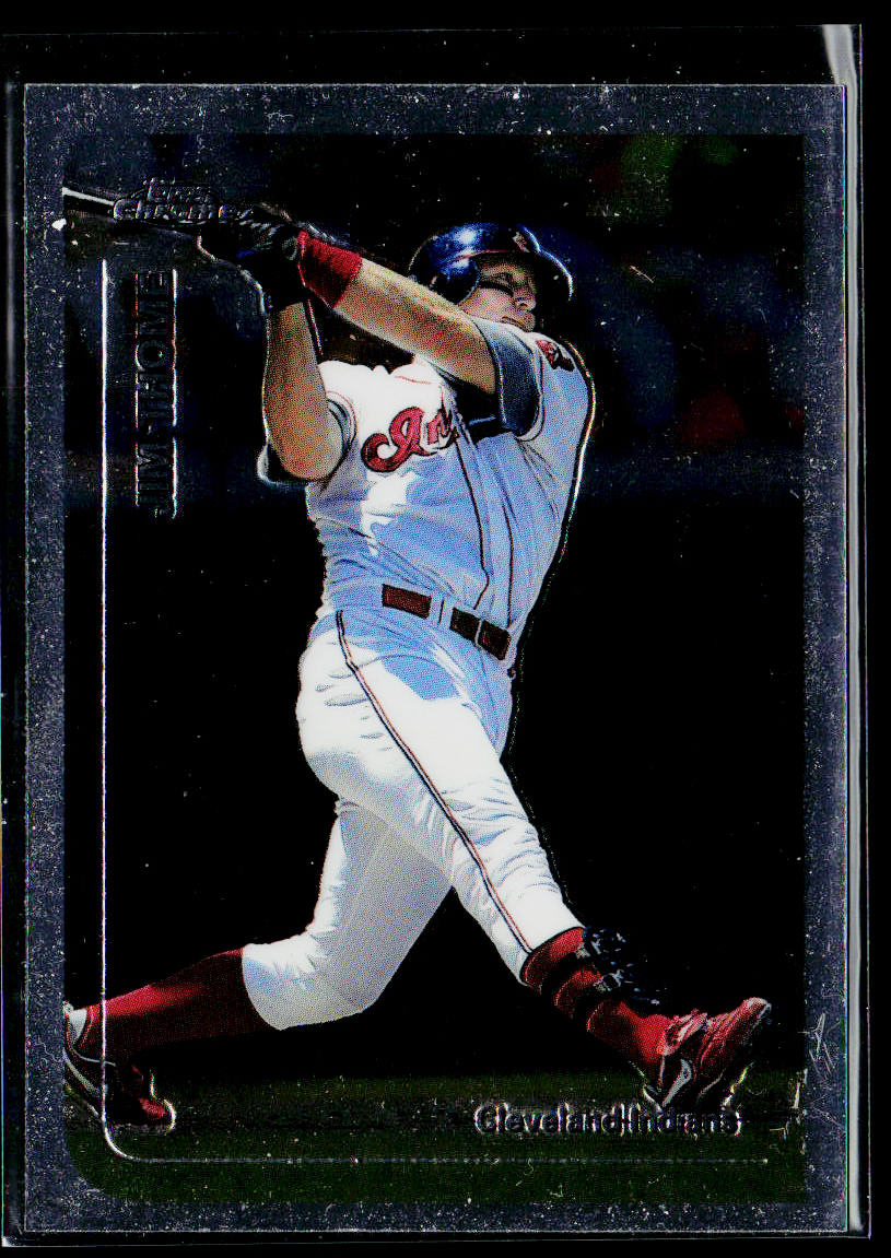 Jim Thome 1999 Topps Chrome #380 Cleveland Indians