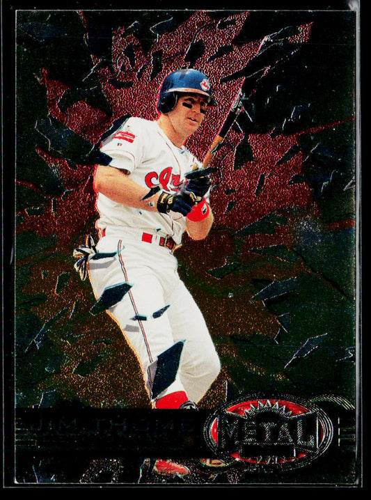 Jim Thome 1997 Metal Universe #87 Cleveland Indians