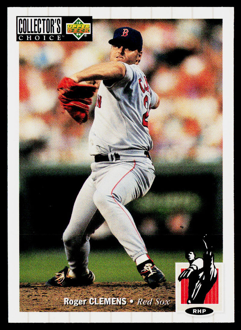 Roger Clemens 1994 Collector's Choice #550 Boston Red Sox