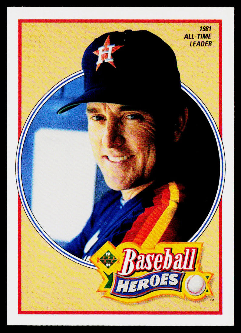 Nolan Ryan 1991 Upper Deck Baseball Heroes: Nolan Ryan #14 Houston Astros