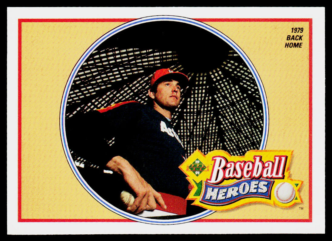 Nolan Ryan 1991 Upper Deck Baseball Heroes: Nolan Ryan #13 Houston Astros
