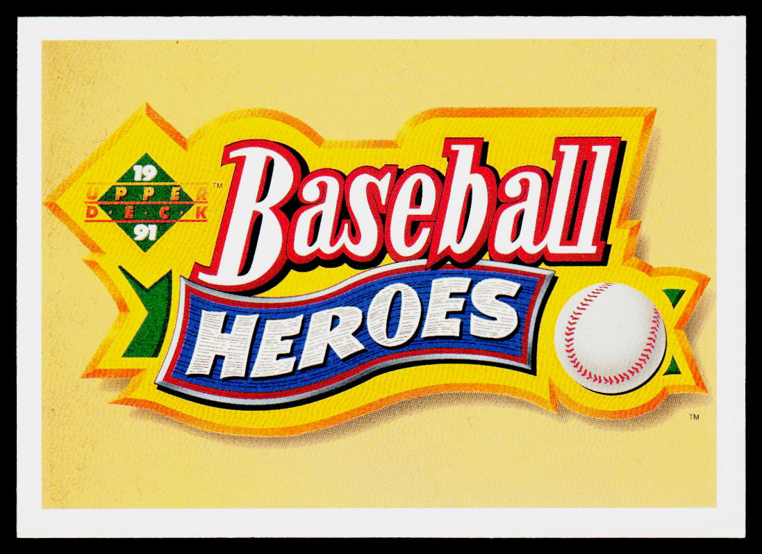 Header Card 1990 Upper Deck Baseball Heroes: Reggie Jackson #NNO