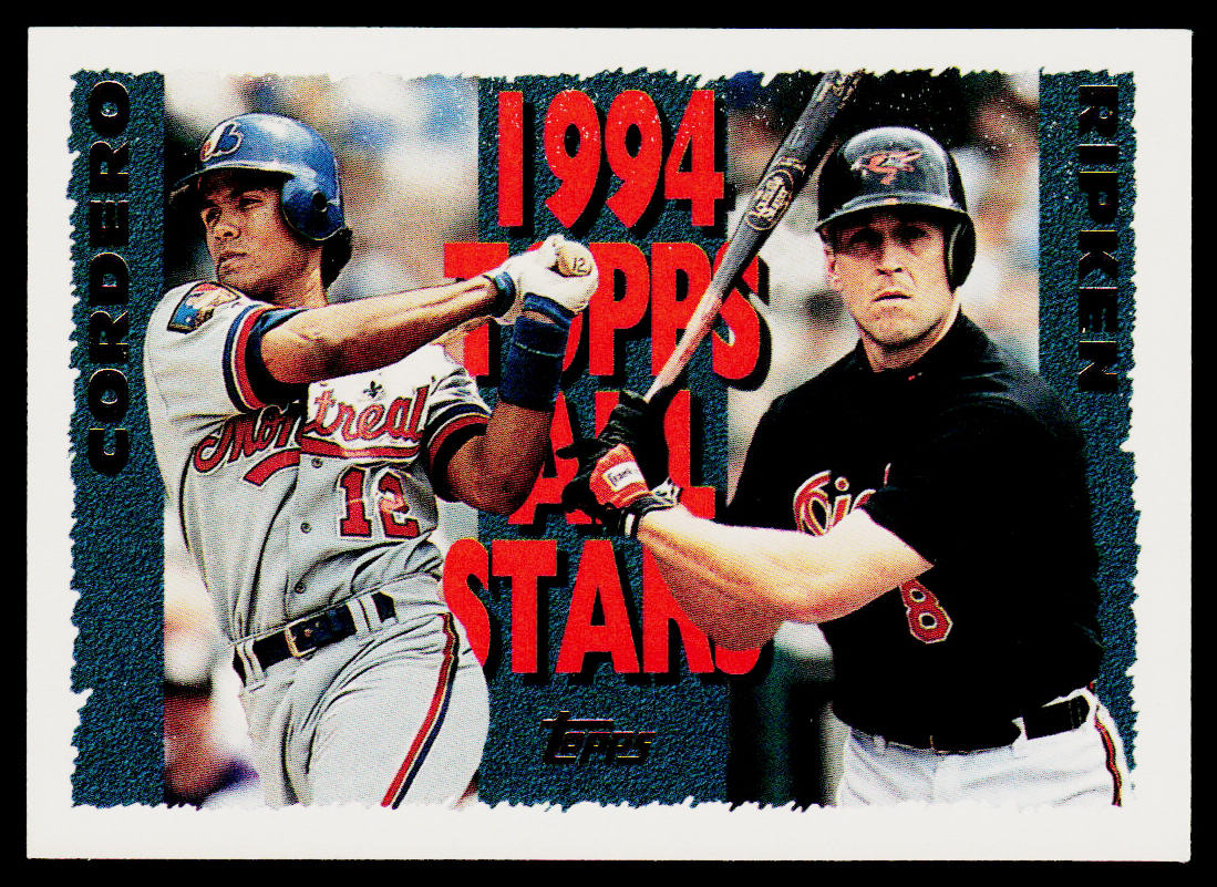 Cal Ripken Jr. / Wil Cordero AS 1995 Topps #387