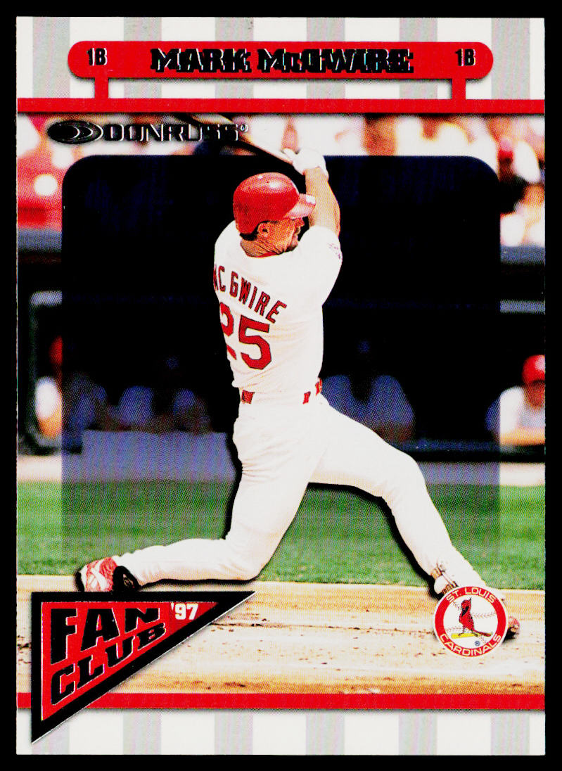 Mark McGwire 1998 Donruss #164 St. Louis Cardinals