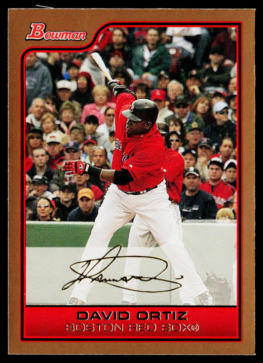 David Ortiz 2006 Bowman Gold #132 Boston Red Sox