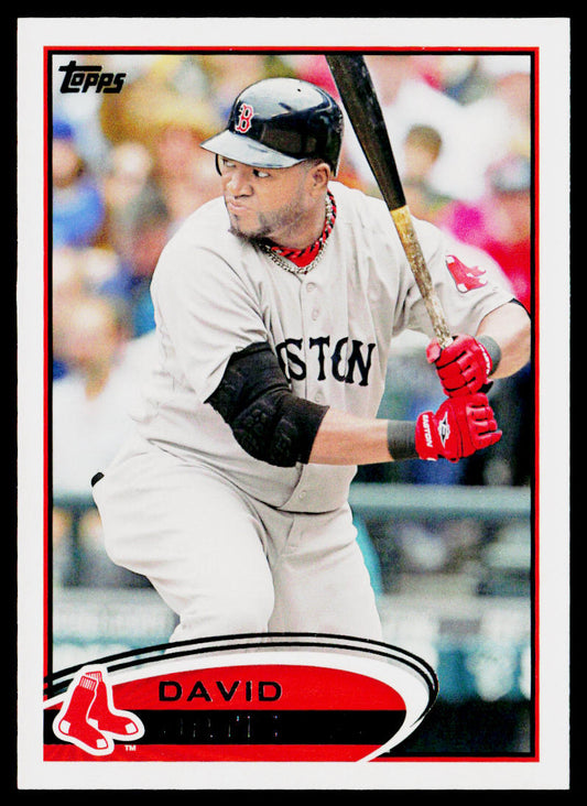 David Ortiz 2012 Topps Boston Red Sox #BOS9 Boston Red Sox