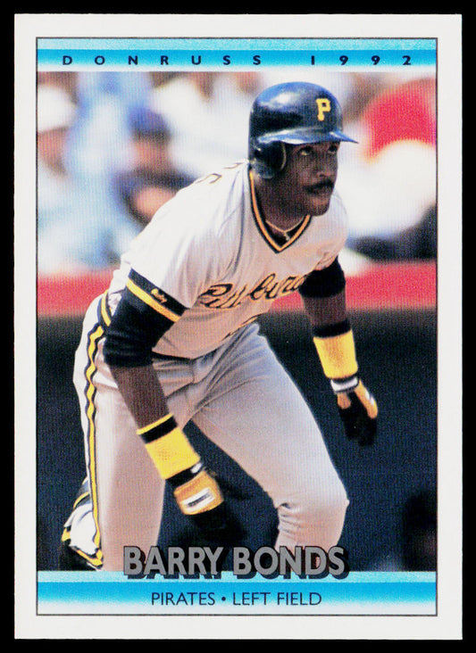 Barry Bonds 1992 Donruss #243b Pittsburgh Pirates