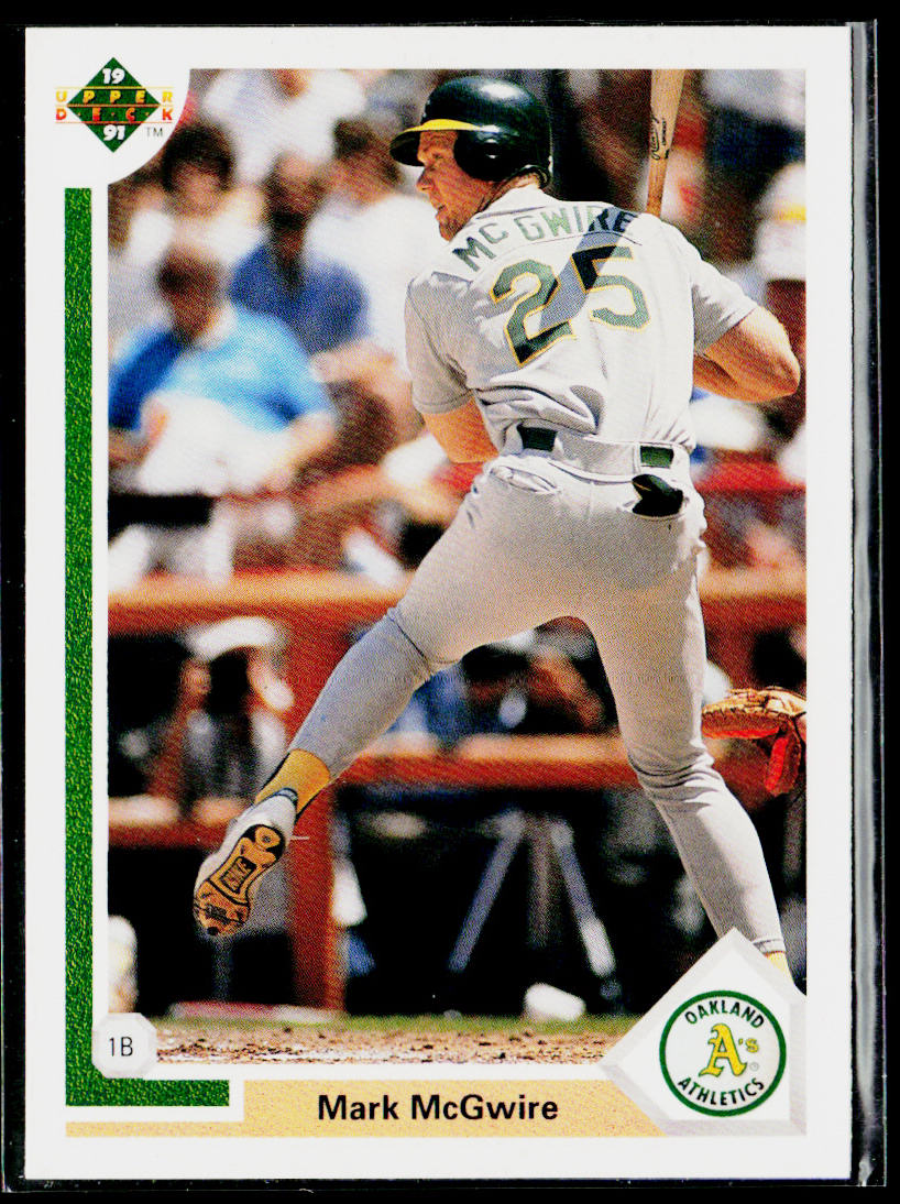 Mark McGwire 1991 Upper Deck #174 Oakland Athletics