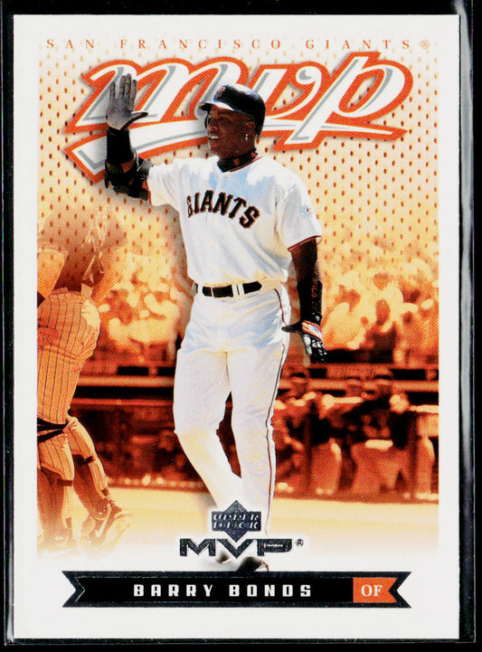 Barry Bonds 2003 Upper Deck MVP #176 San Francisco Giants