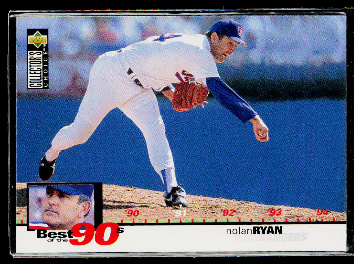 Nolan Ryan 1995 Collector's Choice #52 Texas Rangers