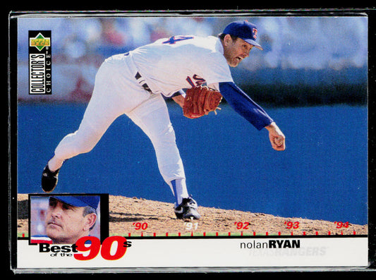 Nolan Ryan 1995 Collector's Choice #52 Texas Rangers